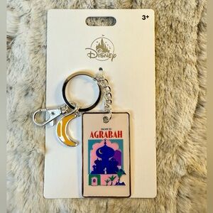 NWT *Discontinued* Disney Parks Aladdin Escape to Agrabah Keychain Bag Charm